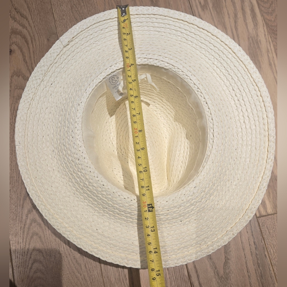 NWOT - Treasure & Bond Cream Straw Hat - Picture 10 of 10